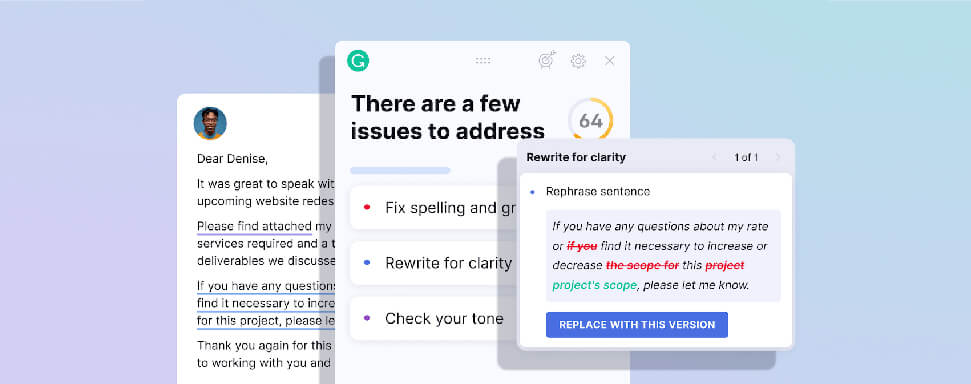 book writing app android Grammarly