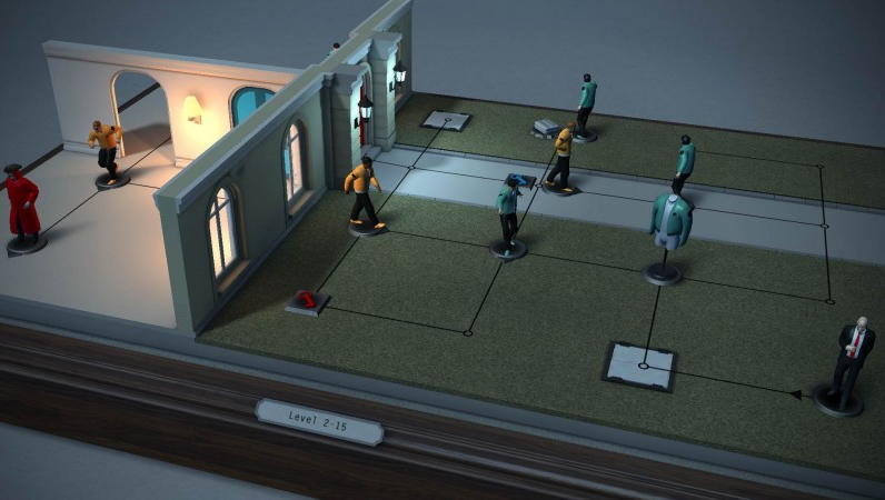 Hitman Go - tekrevol