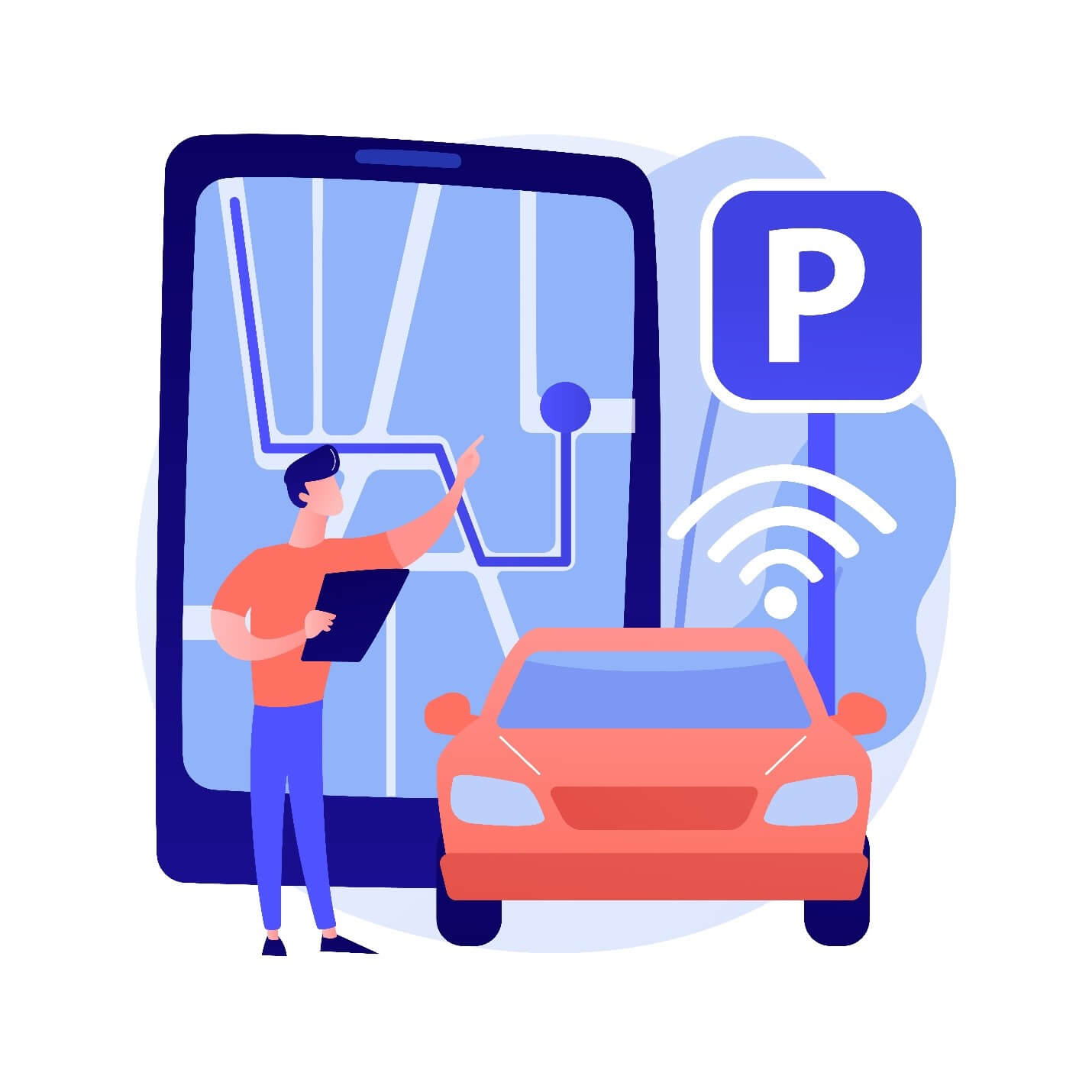 How to Build a Car Parking Finder Mobile App? (Process, Features & Cost