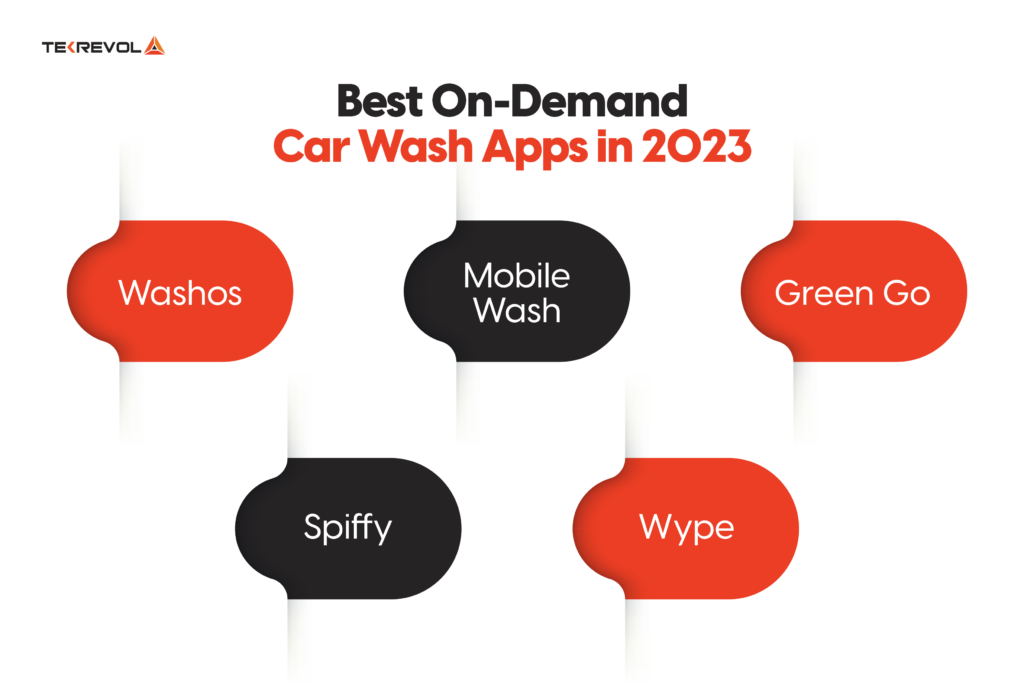 5 Best On-Demand Car Wash Apps That You Can Look for Inspiration 