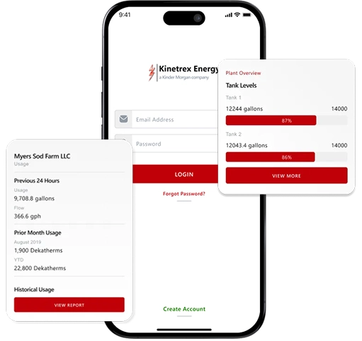 Kinder Morgan mobile app built by TekRevol Houston