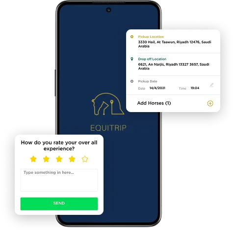 TekRevol Developed Equi-Trip app in Dubai
