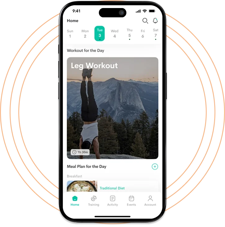 Tamreeni fitness app developed by TekRevol Qatar