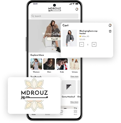 TekRevol Mdrouz e-commerce mobile app case study