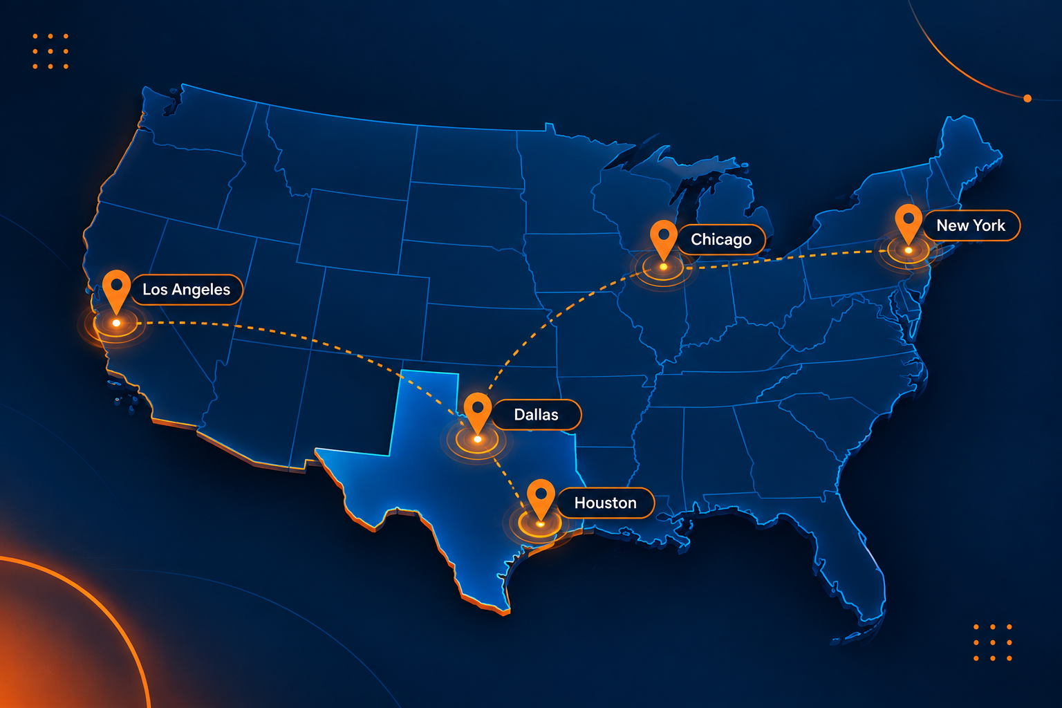 TekRevol mobile app development across the USA