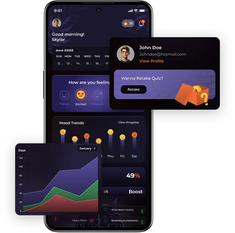 Synapptic mobile app developed by TekRevol