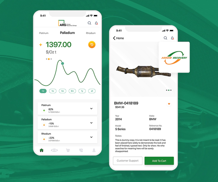 Arrow Recovery App