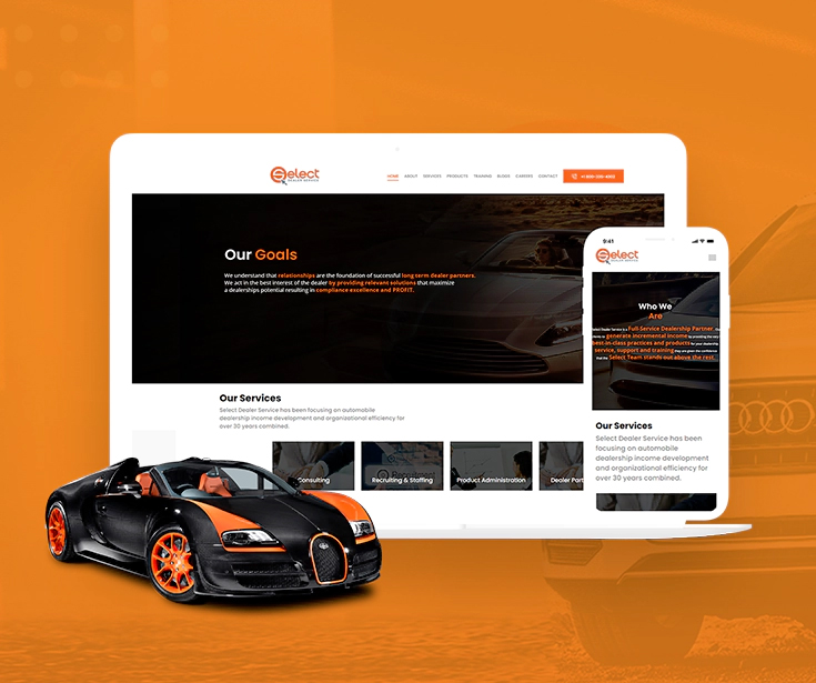 Select Dealer Website
