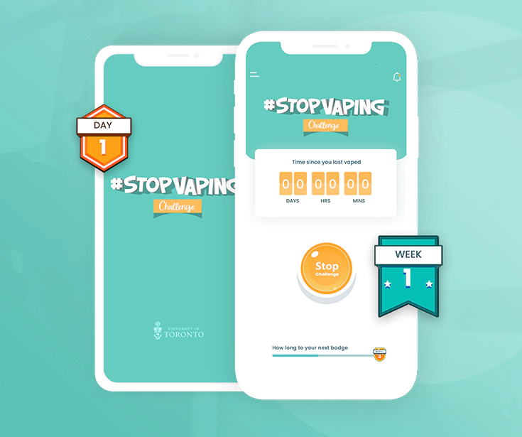 Stop Vaping Challenge App
